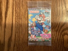 Sealed Super Mario Card Apple