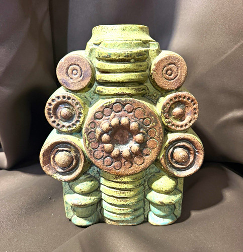 Bernard rooke brutalist vase - rooke,