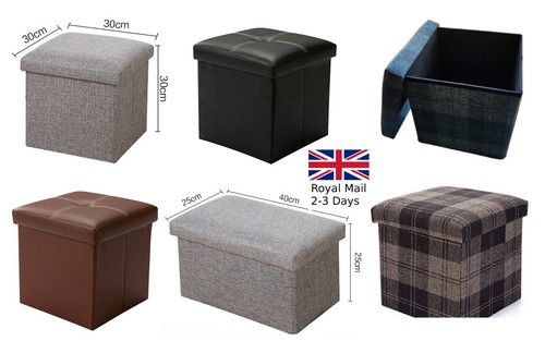 Ottoman storage seat stool - ottoman,