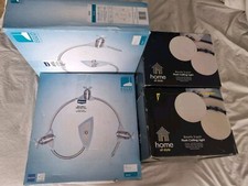 Triple Ceiling Lights  2 X