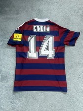 Men’s Newcastle United Away 24/25 Shirt Wv Ginola On Good Condition Size Large