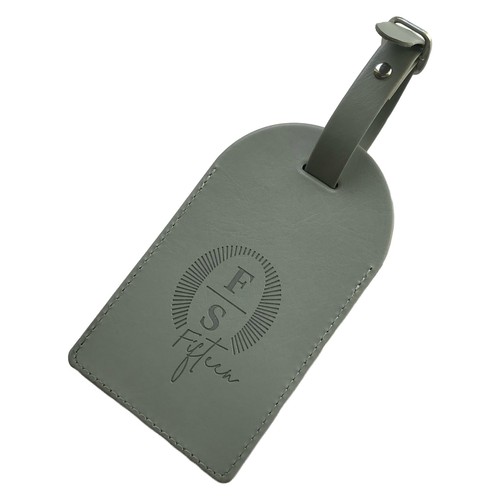 Leather luggage tag - pu,