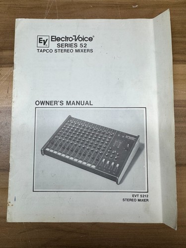 Electro voice series tapco - series,