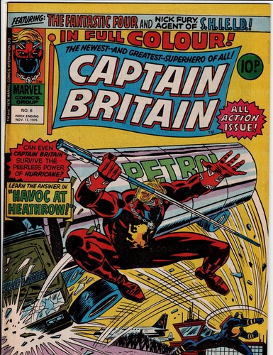 Captain britain 1976 - captain,