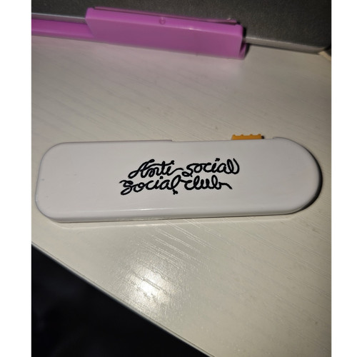 Anti social club - club, white