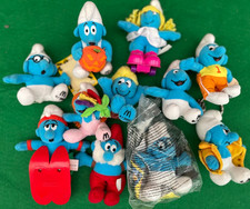 x11 McDonalds Smurfs Plush