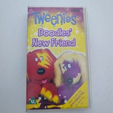 Tweenies - Doodles' New Friend (VHS, 2002) big box kids video