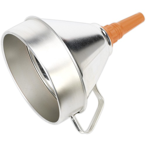 200mm metal funnel with brass - funnel,