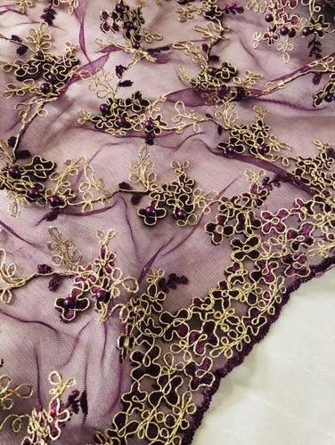 Embroided pearl beaded - pearl,