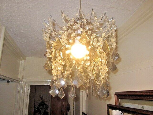 Very art deco chandelier - very,