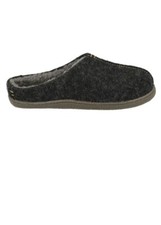 Clarks Men  Relaxed Style Black Leather Slip On  Slippers Uk 7 G /41