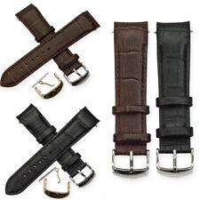 CURVED ENDS leather watch