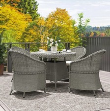 4 Seater Rattan Garden