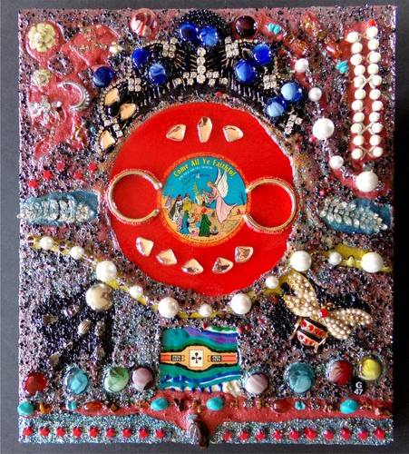 Collage art mixed - art,