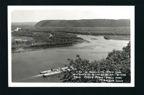 Mcgregor iowa c1940s - mcgregor, rppc