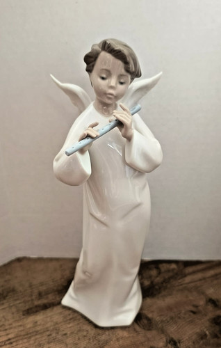 1996 lladro angel flute - 1996,