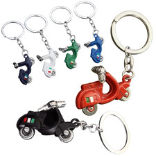 Italian Scooter Keyring Italia Moped Retro Keyring Bike Roma MOD Motorbike Fun