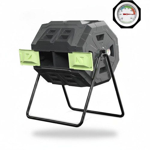 160l garden compost bin dual - garden,