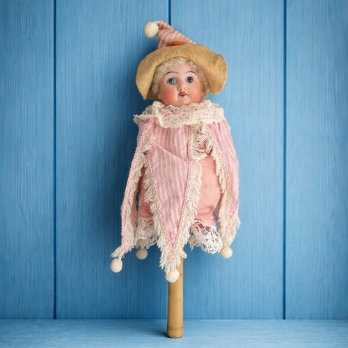 Antique musical marotte - musical, doll