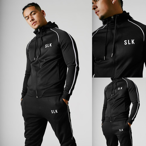 Mens tracksuit hoodie zip - tracksuit,
