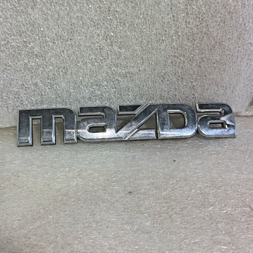 Mazda rear trunk emblem badge - trunk,