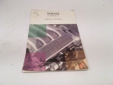 Volvo Service History Book