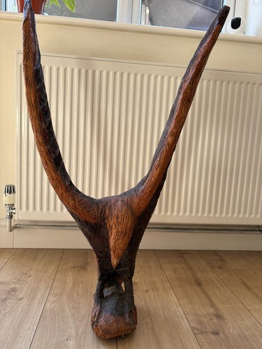 Hand carved african hardwood - carved,