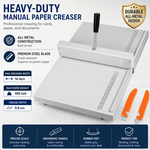 350mm manual creasing - creasing, machine