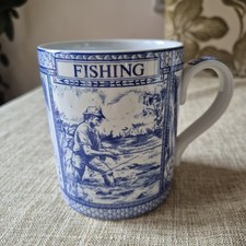 Spode Blue Room Fisherman