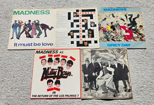 Madness vinyl singles x5 - 7",