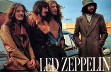 RARE LED ZEPPELIN POSTCARD FREE UK P&P