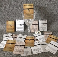 Wish Bracelet/ BULK BUY/ Charms/Family/Christmas/Star/Job lot/Wholesale, lucky