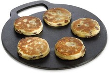 Round Baking Stone Cast Iron