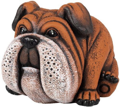 English bulldog planter - english,