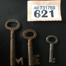 3 X Vintage Rusty  Metal