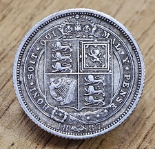 1887 Victoria Silver Sixpence