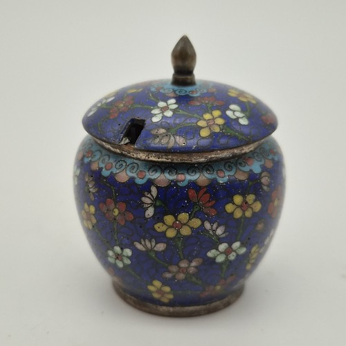 Unusual vintage cloisonné - unusual, 2"
