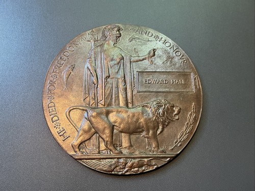 Ww1 memorial plaque edward - memorial,