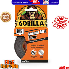 Gorilla Tape Black Extra