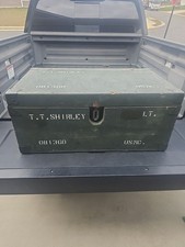 Named Military FOOT LOCKER w