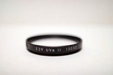 Near Mint Leica E39 39mm UV UVa II Filter Black 13030 M6 M7 M9 M10 M11 35 50 APO