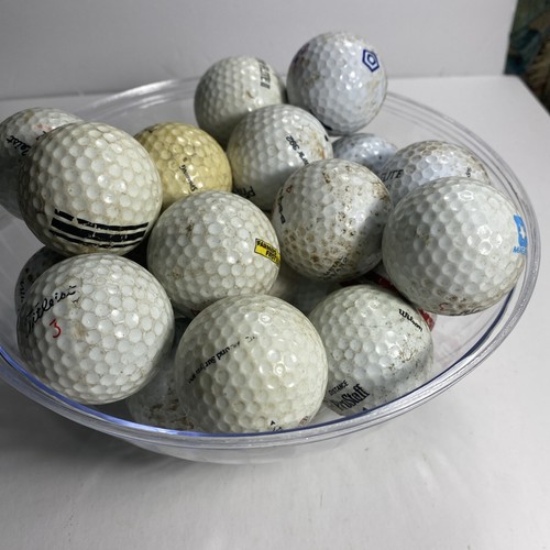 Assorted brand golf balls - 25,