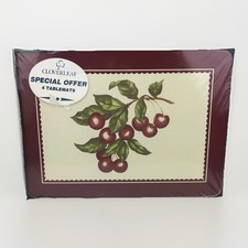 Cloverleaf Placemats Cherry