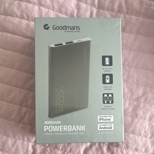 Goodmans 4000mah power bank - 4000mah,