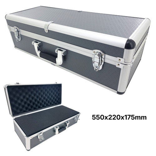 Large grey flight case foam - flight,