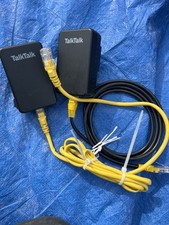 HAUWEI TALK TALK PT200AV POWERLINE ADAPTERS (PAIR) WITH CABLES