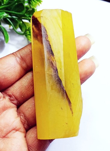 Natural yellow beryl - yellow, rough
