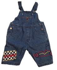 Vintage denim shortalls - vintage,