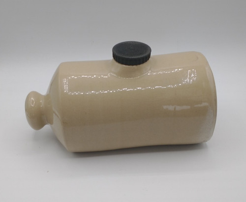 Vintage stoneware glazed tan - vintage,