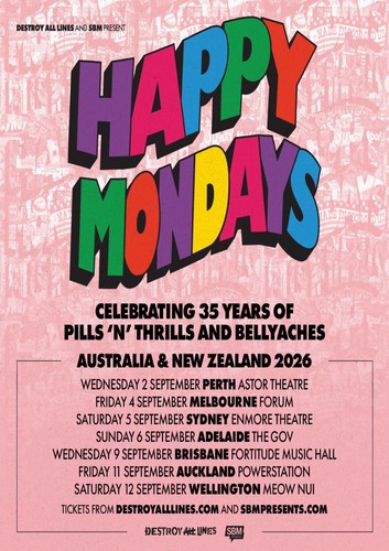 Happy mondays australia new - australia,